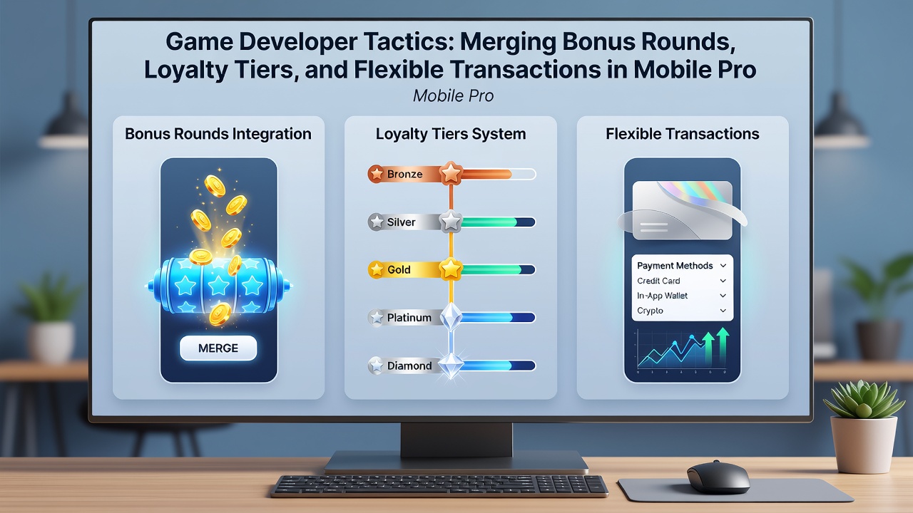 Developer dashboard illustrating loyalty tier progression linked to bonus round multipliers in a progressive slot system
