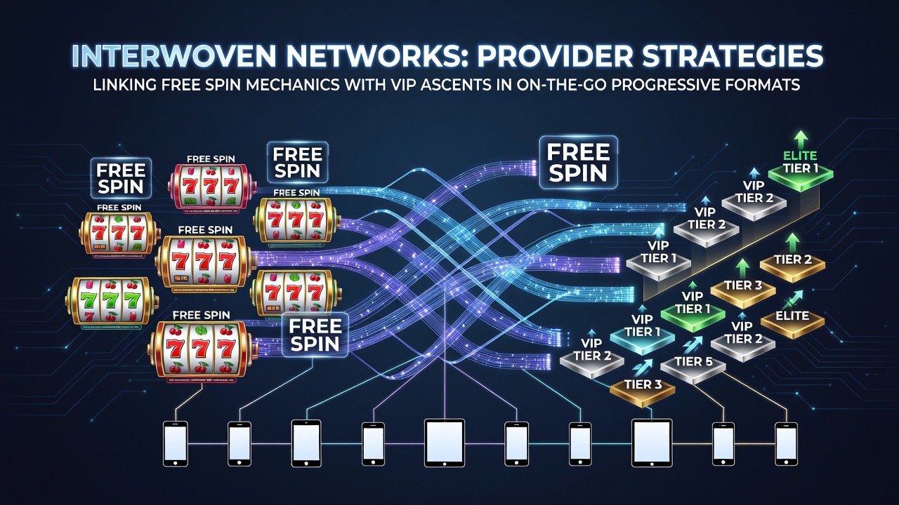 Slot providers integrate free spin features with VIP systems in mobile progressive games