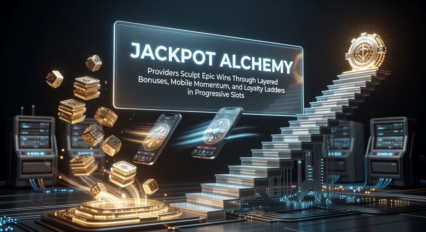 Vibrant progressive slot interface showcasing cascading bonuses and rising jackpot meters on a mobile screen