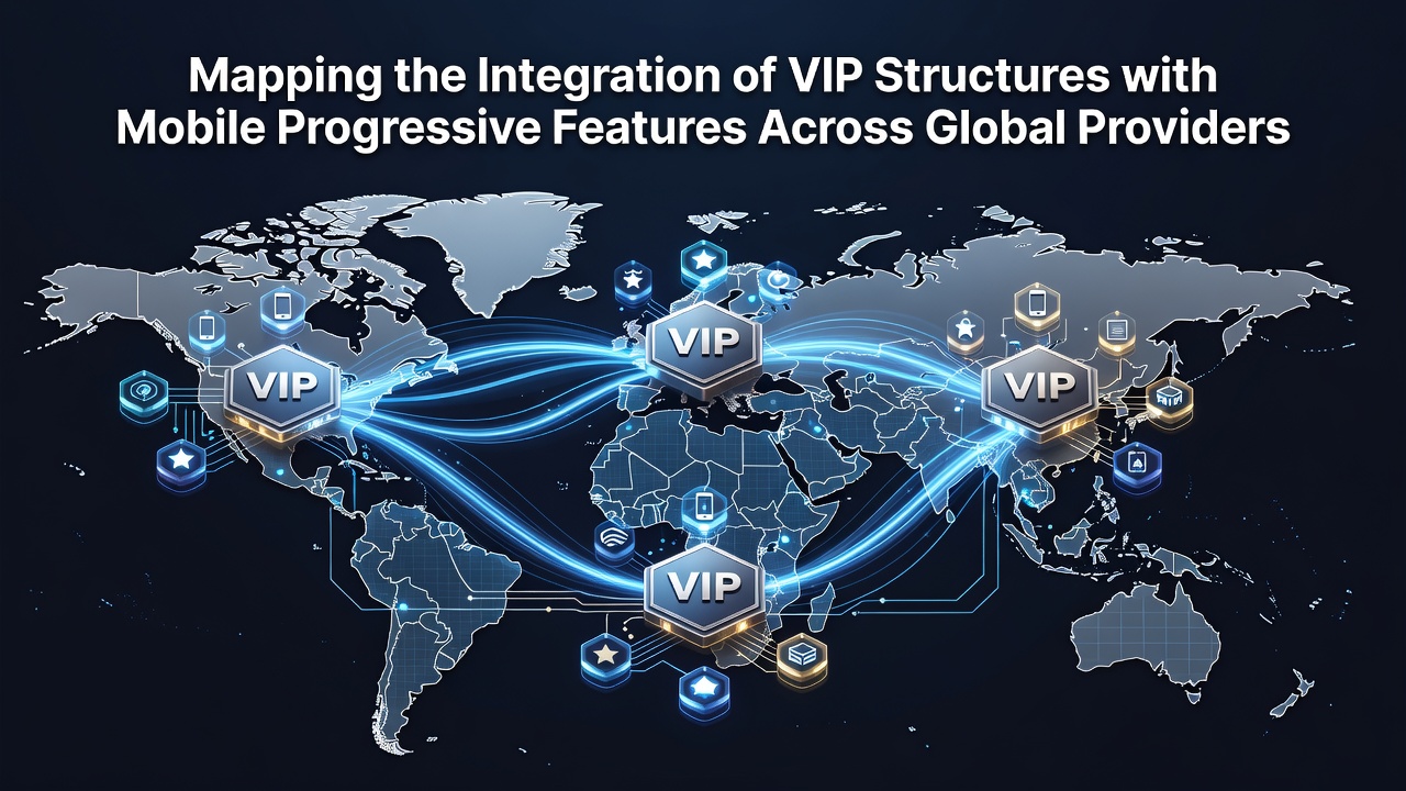Global providers integrating VIP tiers with mobile progressive slot networks