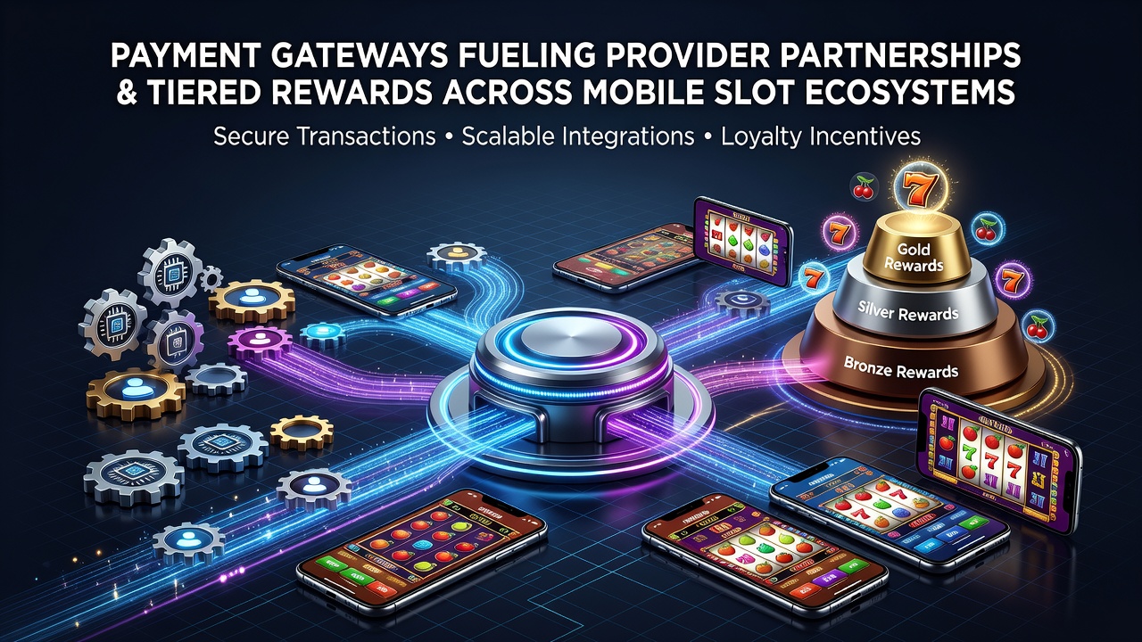 Tiered loyalty rewards and mobile slot partnerships powered by payment gateways