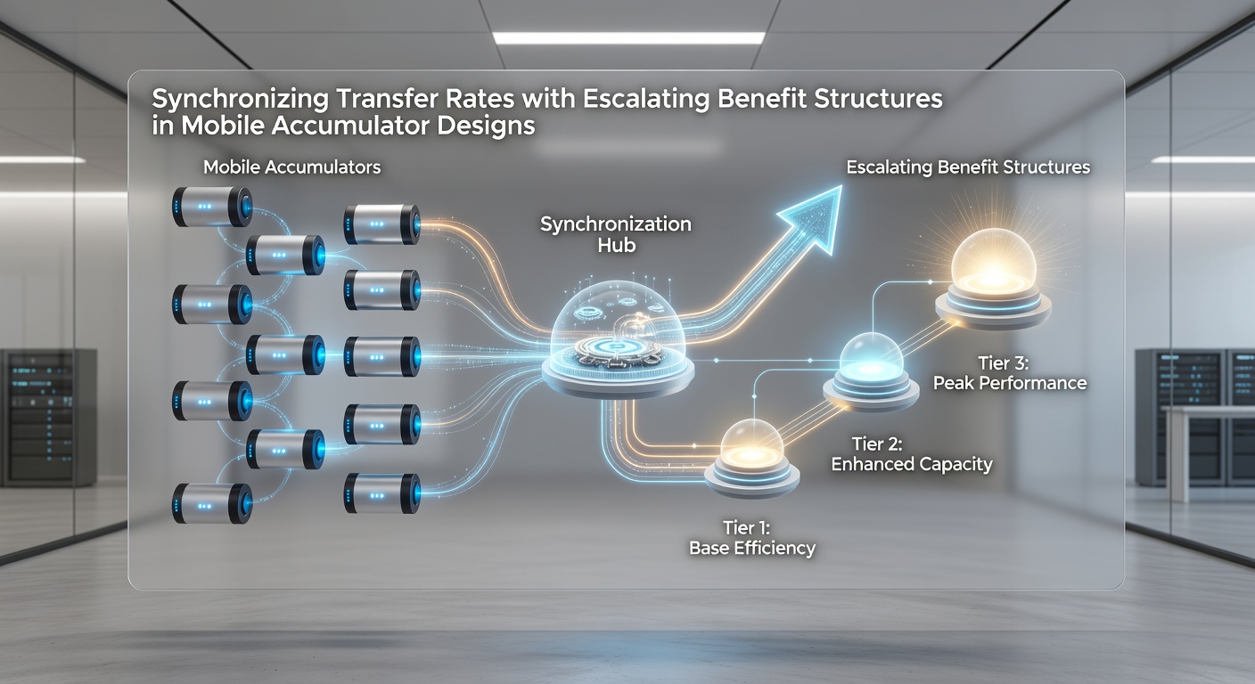 Detailed view of mobile accumulator backend showing transfer rate synchronization with escalating VIP and bonus structures