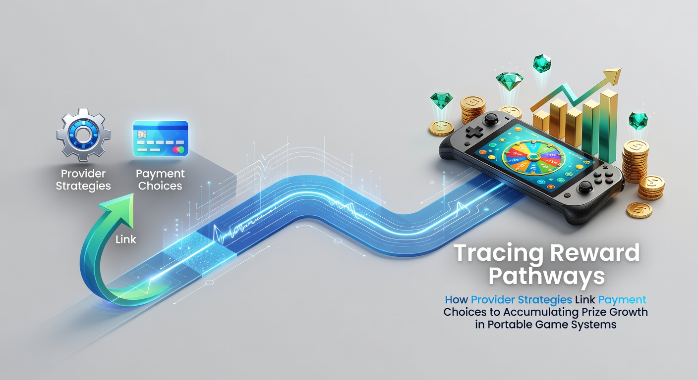 Diagram showing payment flows connecting to mobile prize pool growth in gaming systems