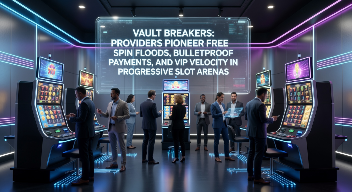 Dynamic progressive slot interface showing cascading free spins and rising jackpot meters alongside secure payment icons and VIP tier ladders